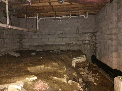 Before - Crawl Space