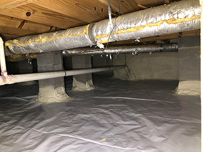 After - Renovated Crawl Space