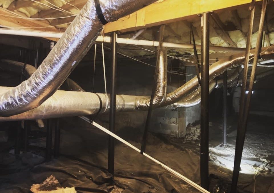 Think Your Crawl Space Has Moisture? How to Know and What to Do!